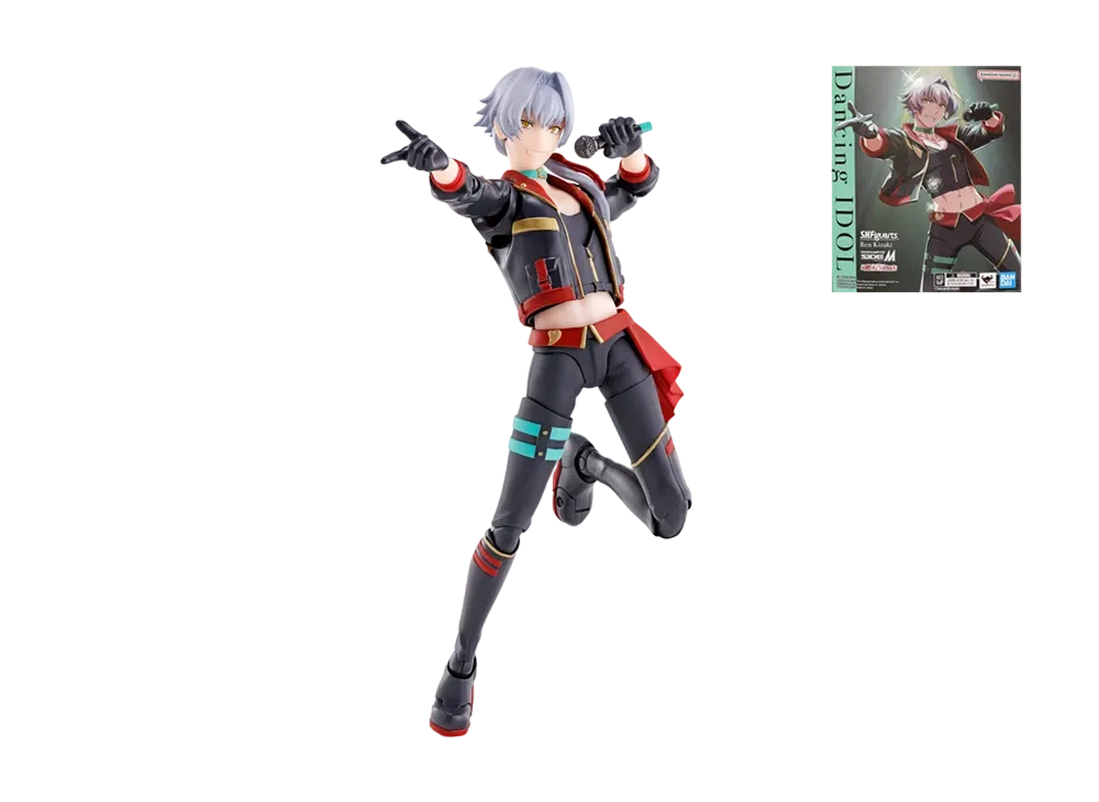 BANDAI "S.H.Figuarts" -The Idolmaster- REN KIZAKI [with Tamashii Web Shop Original Sleeve]