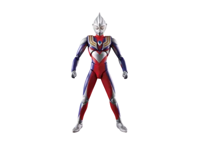 BANDAI "ULTRA-ACT" -Ultraman Tiga- ULTRAMAN TIGA MULTI TYPE (released in 2011)