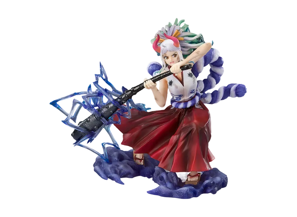 BANDAI "FiguartsZERO" -One Piece- [EXTRA BATTLE] YAMATO -Thunder Bagua- (Battle Scarred Ver.)