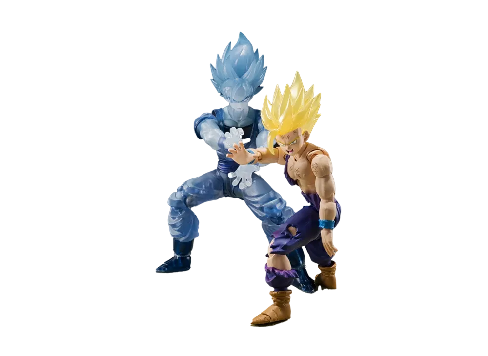 BANDAI "S.H.Figuarts" -Dragon Ball Z- SUPER SAIYAN GOKU & SUPER SAIYAN 2 SON GOHAN -Exclusive Edition-