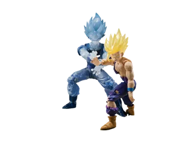 BANDAI "S.H.Figuarts" -Dragon Ball Z- SUPER SAIYAN GOKU & SUPER SAIYAN 2 SON GOHAN -Exclusive Edition-