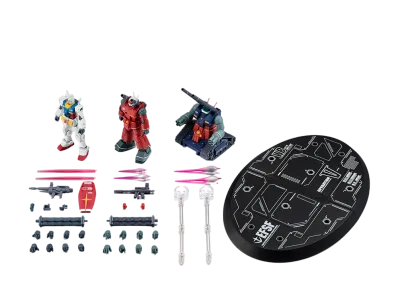 BANDAI "THE ROBOT SPIRITS" -Mobile Suit Gundam- <SIDE MS> White Base Corps MS Set ver. A.N.I.M.E.