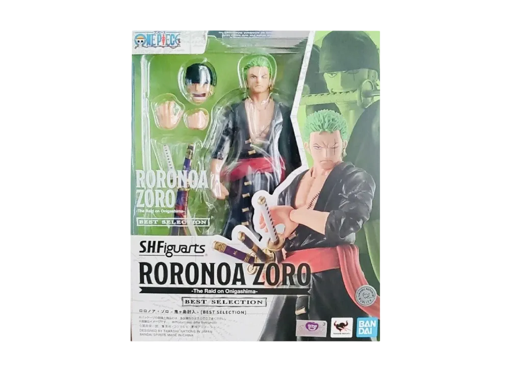 BANDAI "S.H.Figuarts" -One Piece- RORONOA ZORO -The Raid on Onigashima- [BEST SELECTION]