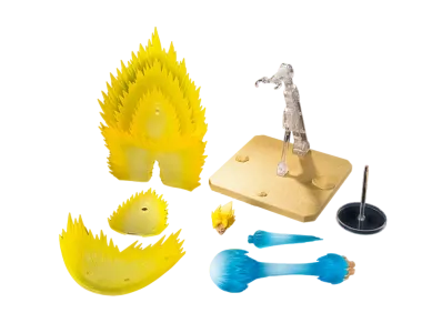 BANDAI "S.H.Figuarts" -Dragon Ball Z- SUPER SAIYAN SON GOKU'S EFECT PARTS SET-TELEPORT KAMEHAMEHA-