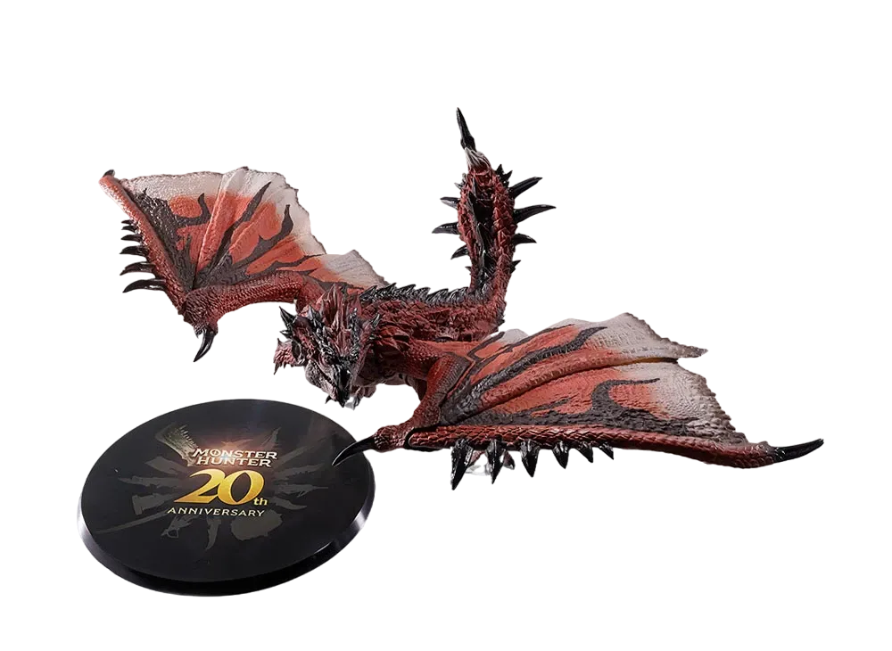 BANDAI "S.H.MonsterArts" -Monster Hunter Series- RATHALOS -20th Anniversary Edition-