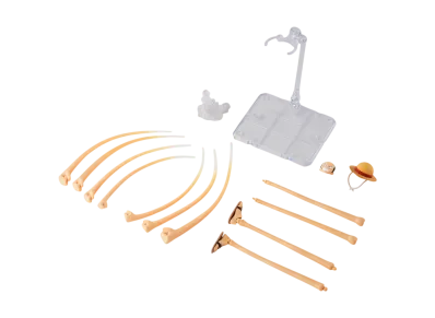 BANDAI "S.H.Figuarts" -One Piece- MONKEY.D.LUFFY -ROMANCE DAWN- Gum-Gum OPTION PARTS SET