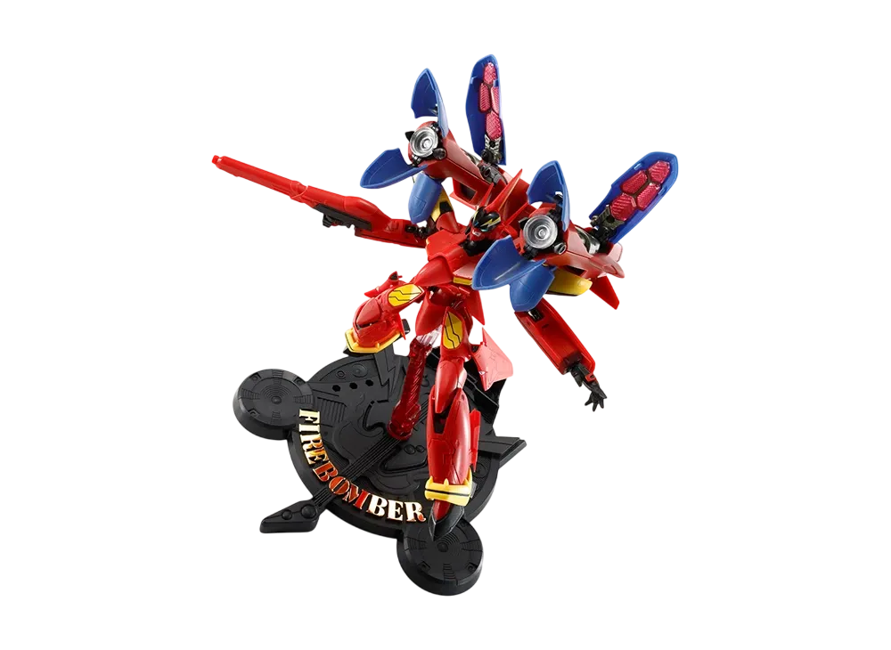 BANDAI "HI-METAL R" -Macross 7- VF-19 CUSTOM FIRE VALKYRIE SOUND BOOSTER