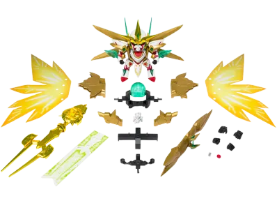 BANDAI "Ganso SD Gundam World" -Mobile Suit SD Gundam- Armored God Altair Super Armored God True Awakening Set