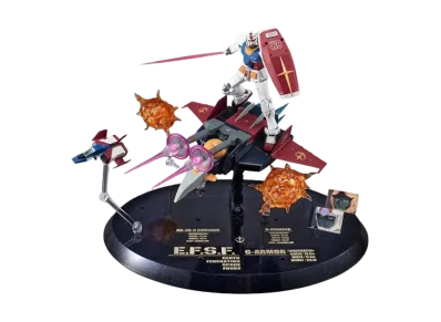 BANDAI "THE ROBOT SPIRITS" -Mobile Suit Gundam- <SIDE MS> G Armor ver. A.N.I.M.E.- Gundam 45th Anniversary