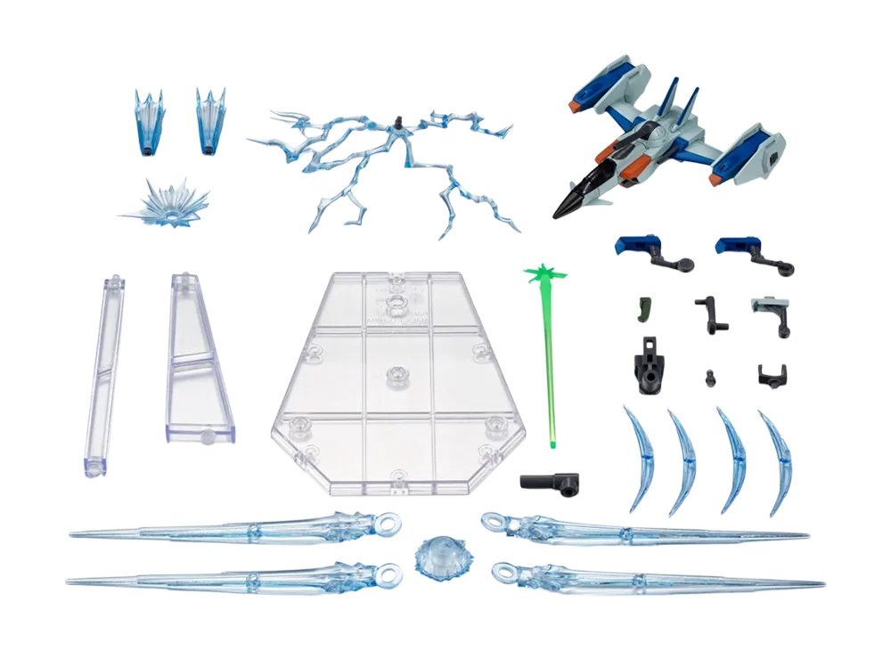 BANDAI "THE ROBOT SPIRITS" -Mobile Suit Gundam SEED- <SIDE MS> FX-550 SKYGRASPER & EFFECT PARTS SET ver. A.N.I.M.E.