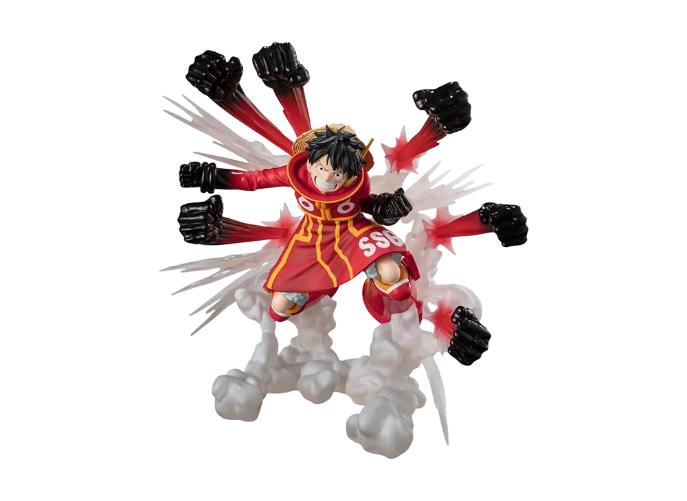 BANDAI "FiguartsZERO" -One Piece- [EXTRA BATTLE] MONKEY.D.LUFFY -GUM-GUM HAWK GATLING-