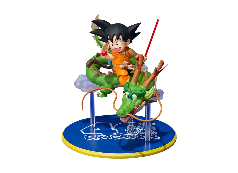 BANDAI "S.H.Figuarts" -Dragon Ball- SON GOKU & Dragon -40th Anniversary Edition-