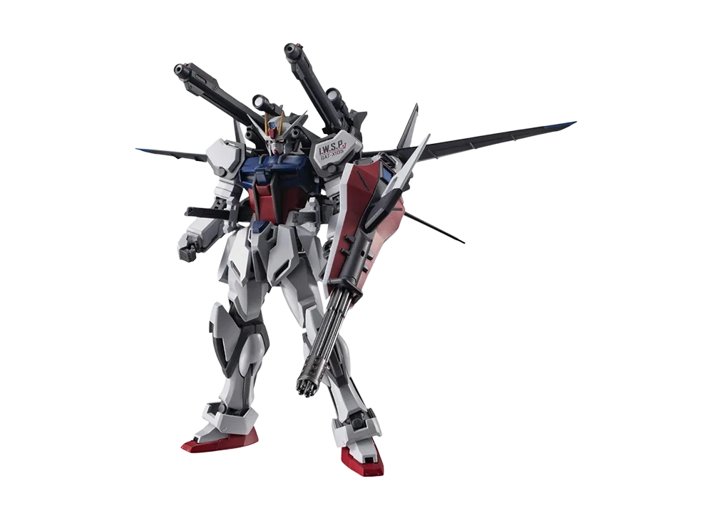 BANDAI "THE ROBOT SPIRITS" -Mobile Suit Gundam SEED Astray- THE ROBOT SPIRITS <SIDE MS> GAT-X105 STRIKE GUNDAM + I.W.S.P. ver. A.N.I.M.E.