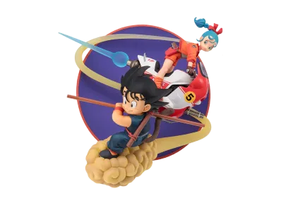 BANDAI "FiguartsZERO" -Dragon Ball- SON GOKU & BULUMA
