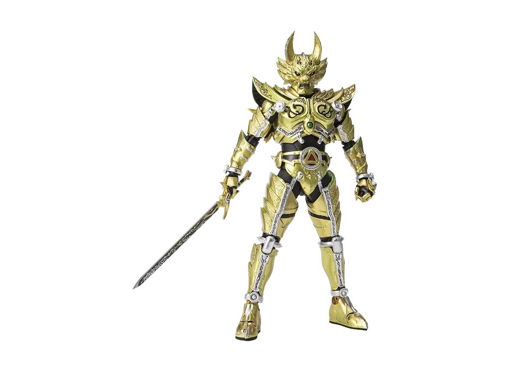 BANDAI "S.H.Figuarts (SHINKOCCHOU SEIHOU)" -Garo series- OUGONKISHI GARO (SAEJIMA KOUGA) GARO 20th Anniversary Ver.