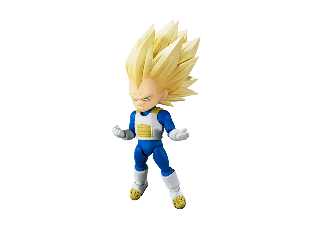 BANDAI "S.H.Figuarts" -Dragon Ball Daima- SUPER SAIYAN 3 VEGETA (MINI) -DAIMA-