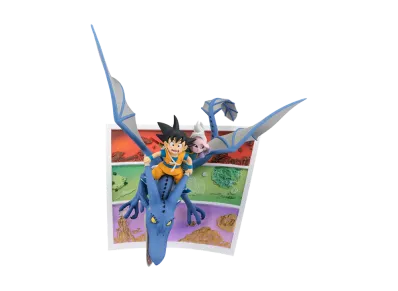 BANDAI "FiguartsZERO" -Dragon Ball Daima- SON GOKU (MINI) & SUPREME KAI (MINI) -WELCOME TO THE GREAT ADVENTURE!-