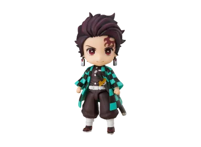 BANDAI "Figuarts mini" -Demon Slayer: Kimetsu no Yaiba- TANJIRO KAMADO (NICHIRIN SWORD with RENGOKU'S HANDGUARD)