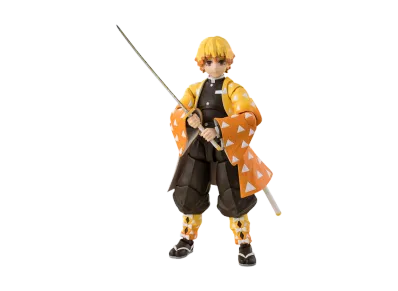 BANDAI "S.H.Figuarts" -Demon Slayer: Kimetsu no Yaiba- Zenitsu Agatsuma