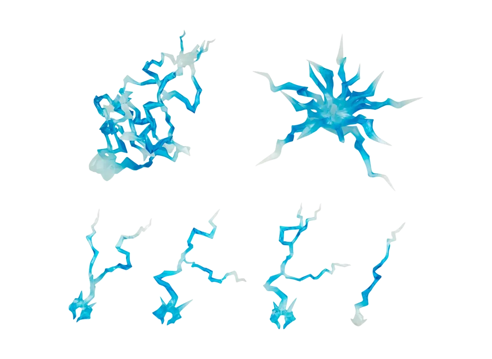 BANDAI "TAMASHII EFFECT series" THUNDER Blue Ver. for S.H.Figuarts