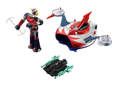 BANDAI "CHOGOKIN" -UFO ROBO GRENDIZER- DELUXE GRENDIZER & UFO SPAZER
