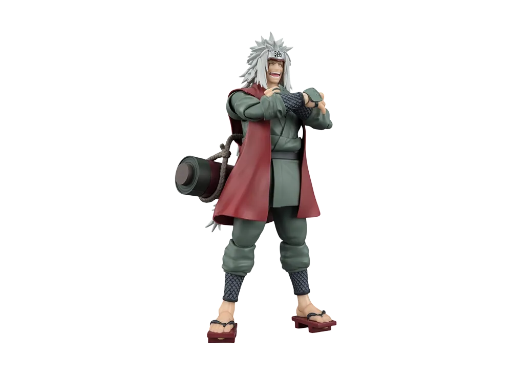 BANDAI "S.H.Figuarts" -Naruto: Shippuden- JIRAIYA -Hidden Leaf Heroic Master Sage- (Sage Mode Set)