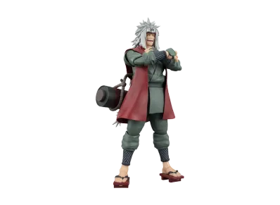 BANDAI "S.H.Figuarts" -Naruto: Shippuden- JIRAIYA -Hidden Leaf Heroic Master Sage- (Sage Mode Set)