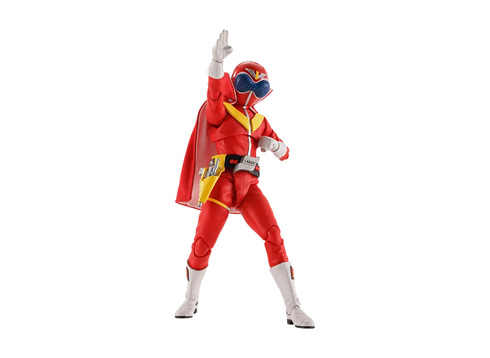 BANDAI "S.H.Figuarts (SHINKOCCHOU SEIHOU)" -Secret Sentai Go Ranger- AKARENGER Super Sentai 50th Anniversary Ver. (First press limited pedestal included)