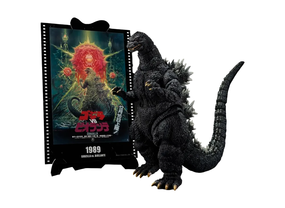 BANDAI "S.H.MonsterArts" -Godzilla vs. Biollante- GODZILLA [1989] -Movie Graphic Plus-
