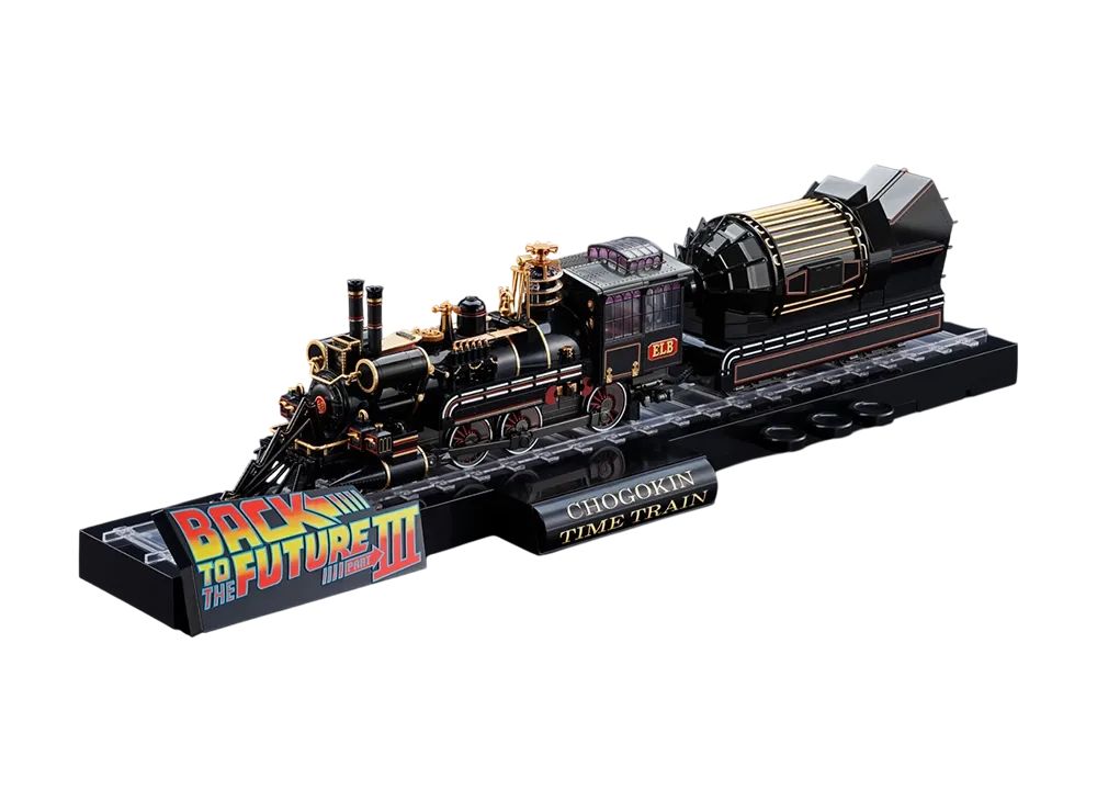 BANDAI "CHOGOKIN" -Back to the Future Part III- TIME TRAIN