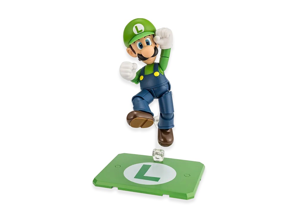 BANDAI "S.H.Figuarts" -Super Mario Brothers- LUIGI (SUPER MARIO)