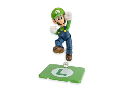 BANDAI "S.H.Figuarts" -Super Mario Brothers- LUIGI (SUPER MARIO)