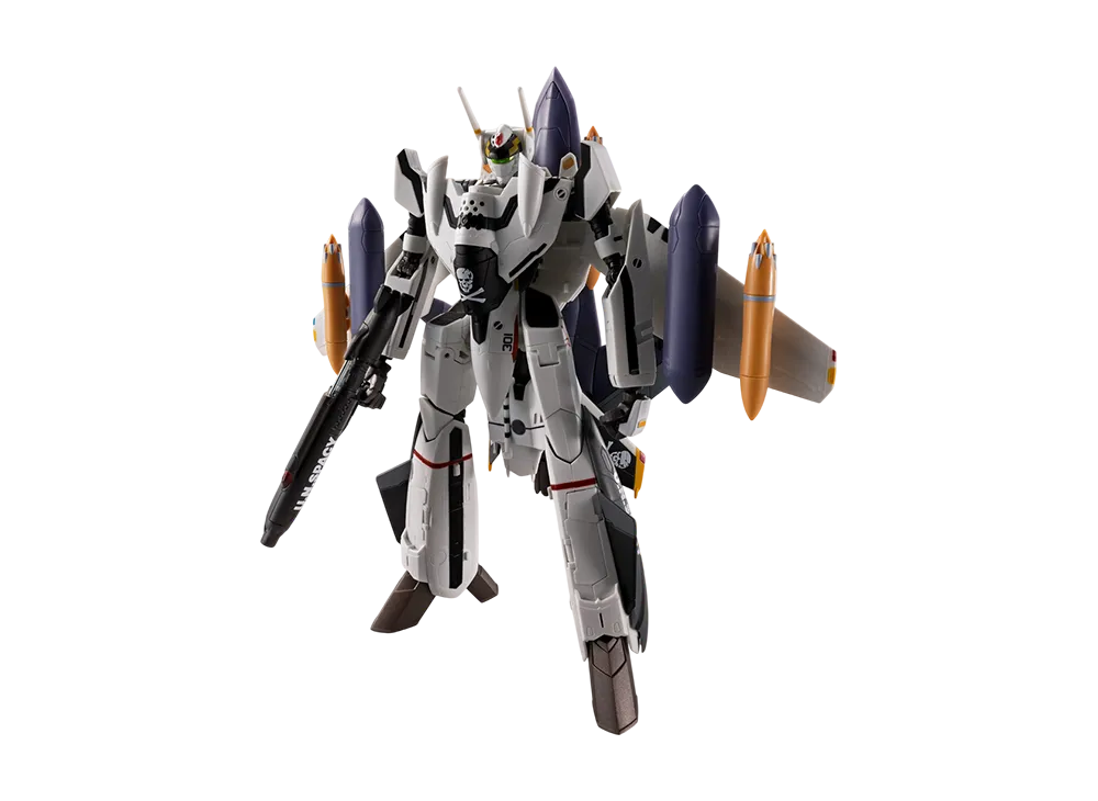 BANDAI "HI-METAL R" -Macross Zero- VF-0S PHOENIX (ROY FOCKER USE) + QF-2200D-B GHOST