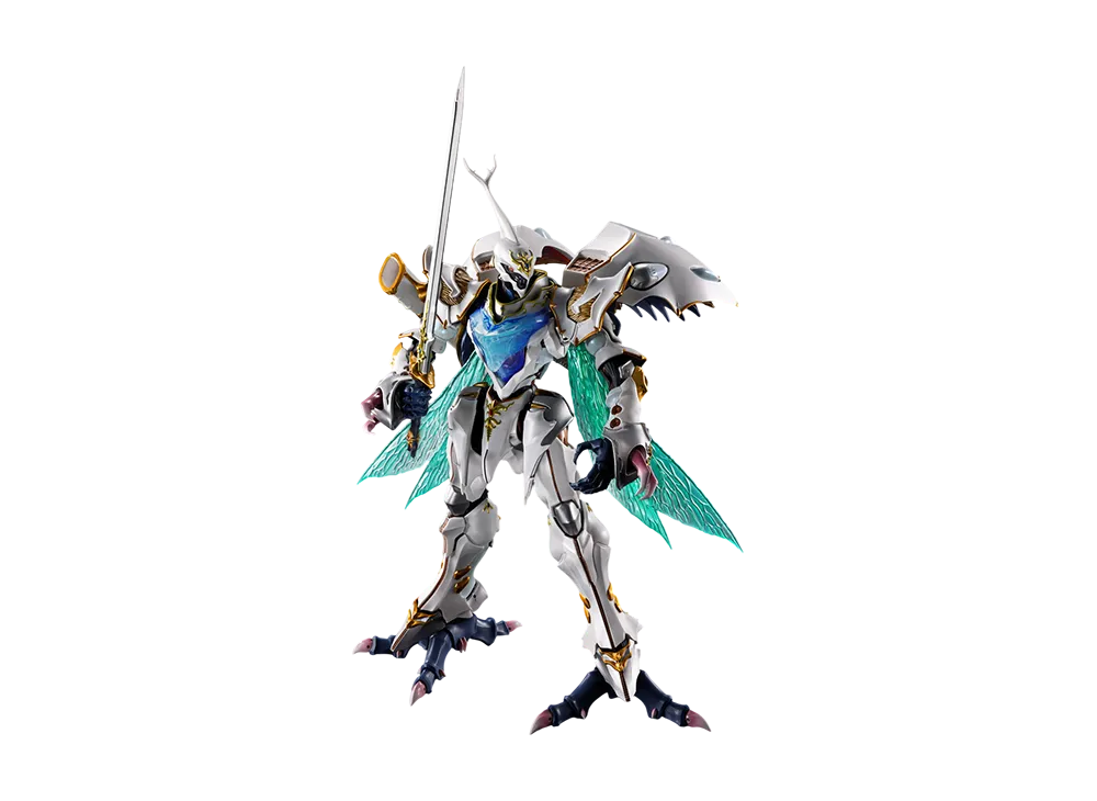 BANDAI "METAL BUILD" -Aura Battler Dunbine- DRAGON SCALE SIRBINE (White Hallows)