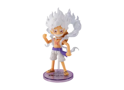 BANDAI "S.H.Figuarts" -One Piece (Others)- World Collectable Figure x S.H.Figuarts MONKEY.D.LUFFY -GEAR5-