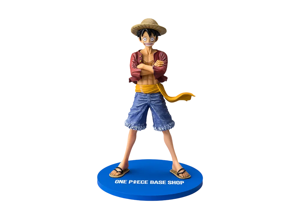 BANDAI "FiguartsZERO" -One Piece- Straw Hat Luffy ONE PIECE BASE SHOP LIMITED ver.