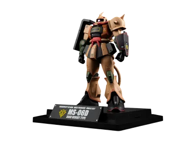 BANDAI "THE ROBOT SPIRITS" -Mobile Suit Gundam- <SIDE MS> MS-06D ZAKU DESERT TYPE ver. A.N.I.M.E. -MS MUSEUM-