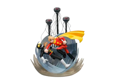 BANDAI "FiguartsZERO" -Cyborg 009- Cyborg 009 - Underground Empire "Yomi" Arc - <Final Battle>