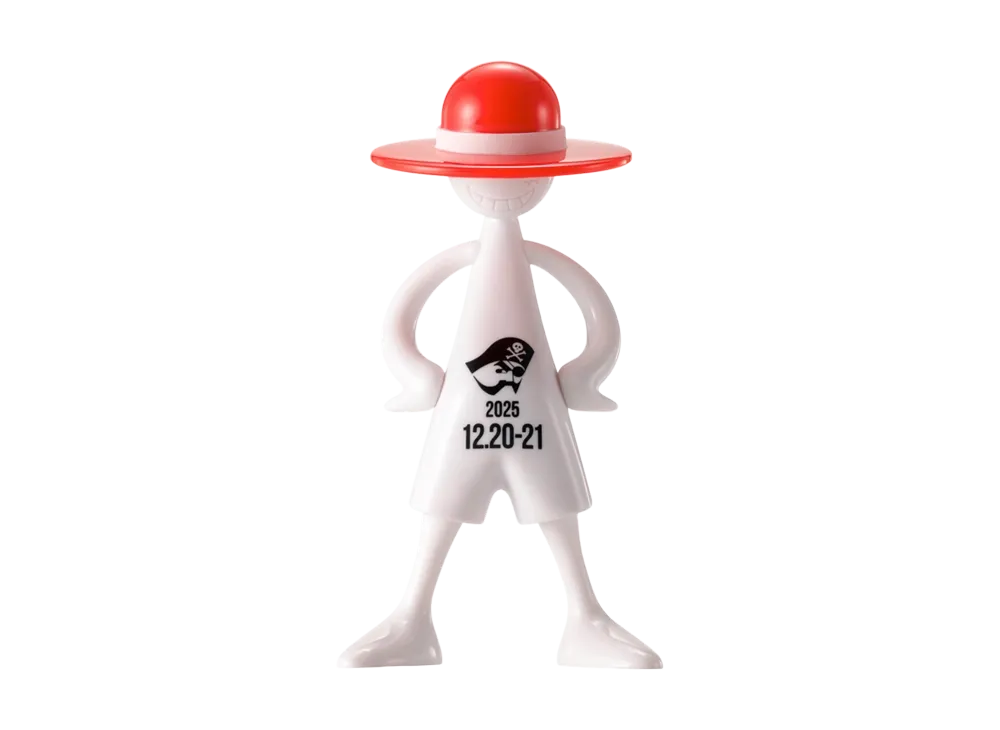 BANDAI "LUFFY's" -One Piece (Others)- PIRATE MARK