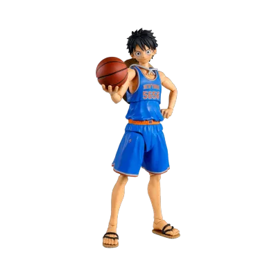 BANDAI "S.H.Figuarts" -ONE PIECE- ONE PIECE x NBA MONKEY.D.LUFFY-NEW YORK KNICKS ver.-