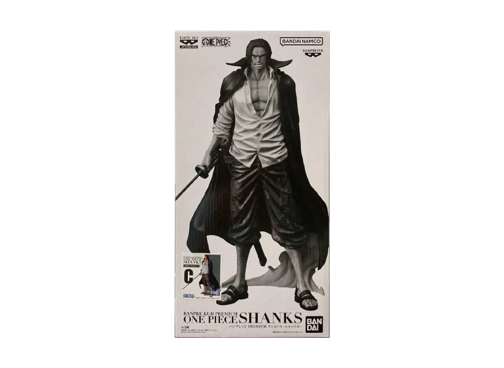 BANPRESTO "BANPRE KUJI PREMIUM" -ONE PIECE- Shanks Metallic Color