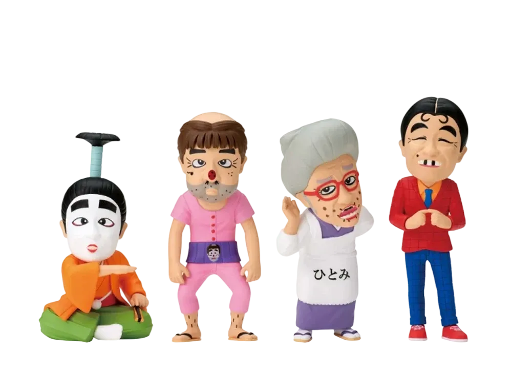 BANPRESTO "World Coletable Figure" -Ken Shimura- Complete 4 Piece Set