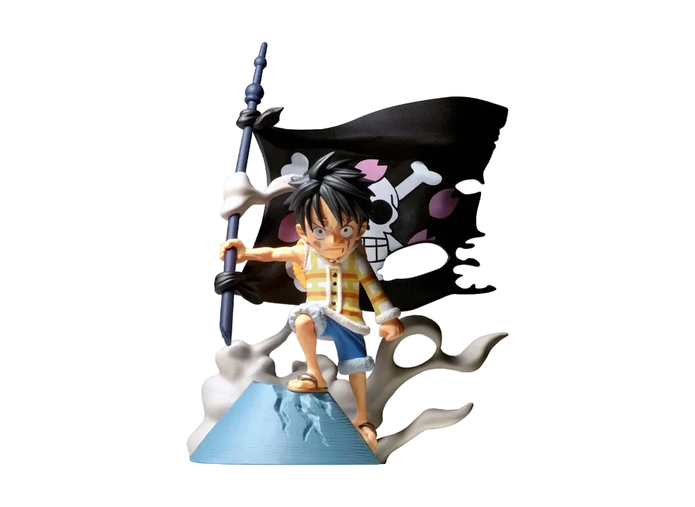 BANPRESTO "World Coletable Figure" -ONE PIECE- LOG STORIES - MONKEY D. LUFFY - "SEE, I CAN'T BREAK IT."