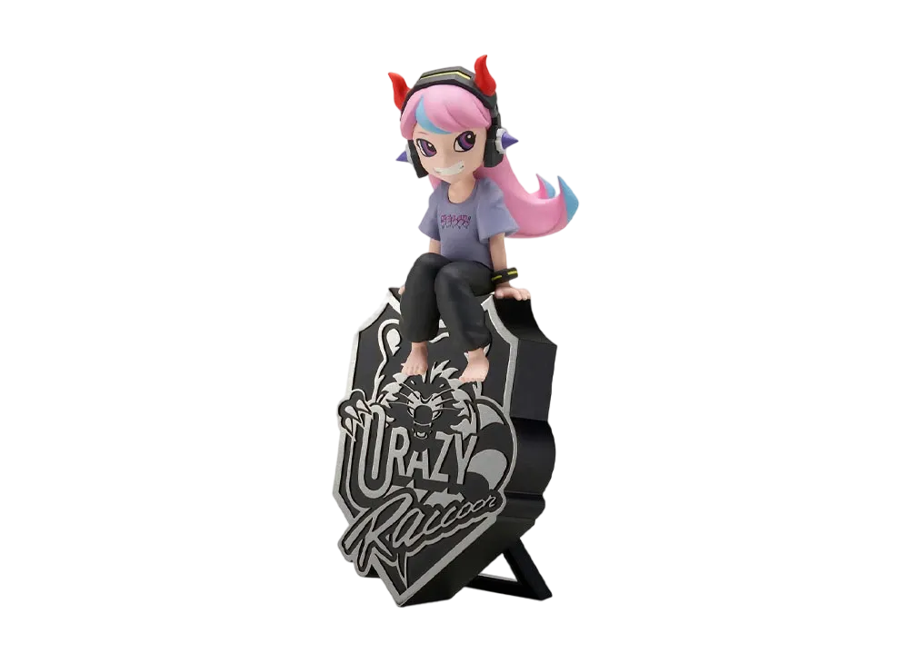 BANPRESTO "Monitor Top Figure" -Crazy Raccoon- Selly (Silver)