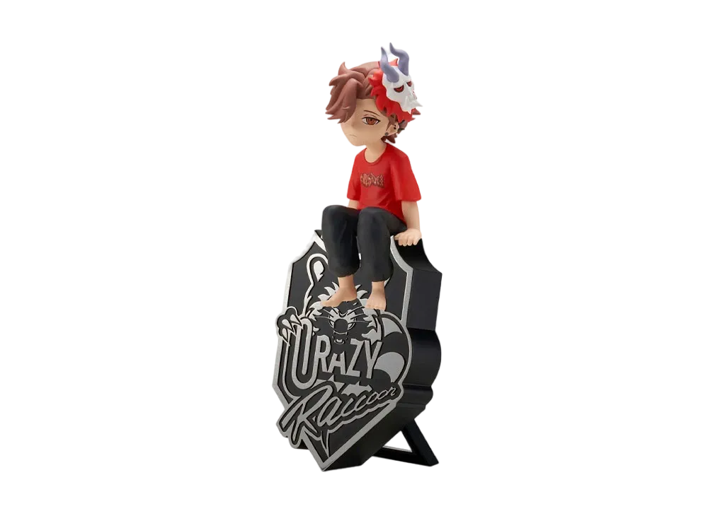 BANPRESTO "Monitor Top Figure" -Crazy Raccoon- Arisakaaa (Silver)