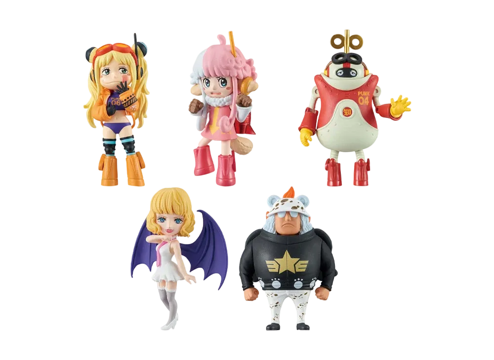 BANPRESTO "World Coletable Figure" -ONE PIECE- Egghead 5 Complete 5 Piece Set