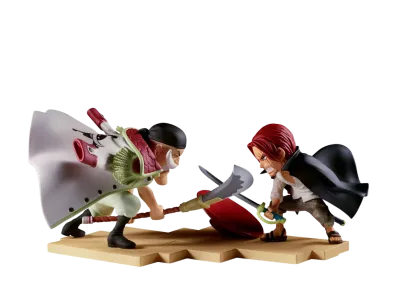 BANPRESTO "World Coletable Figure Log Stories" -ONE PIECE- Edward Newgate Vs Shanks