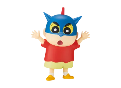 BANPRESTO "BIG SOFVIMATES" -Crayon Shin-chan- Shinnosuke Nohara (Action Kamen Helmet Ver.)