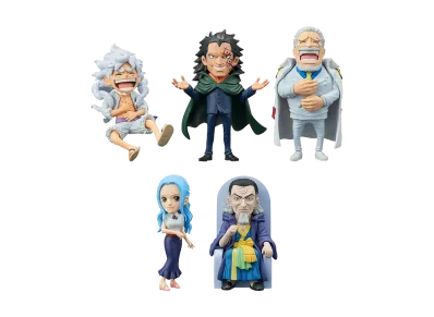 BANPRESTO "World Coletable Figure" -ONE PIECE- Parent And Child Bloodline I Set Of 5