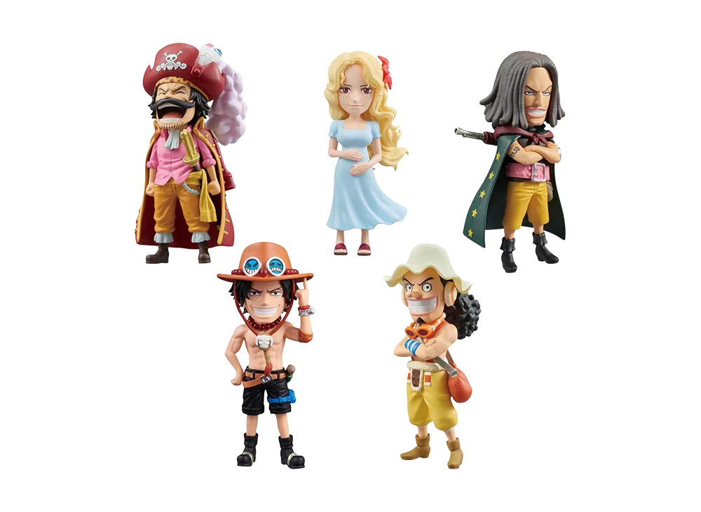 BANPRESTO "World Coletable Figure" -ONE PIECE- Parent And Child Bloodline Il Set Of 5